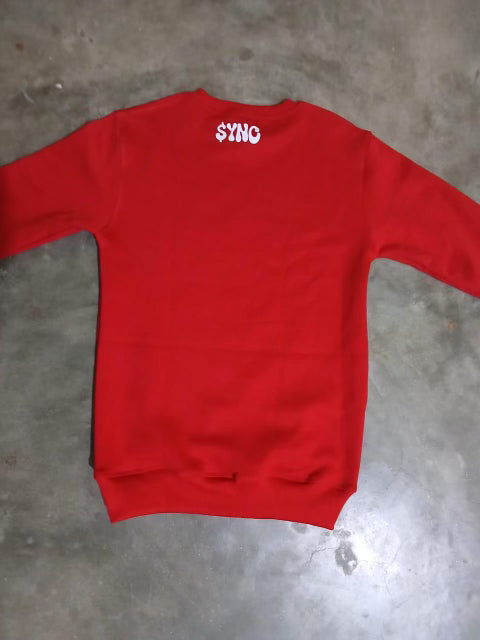 $YNC RED SWEATER