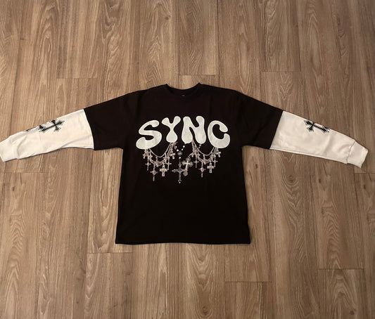 SYNC DOUBLE LAYERED TEE