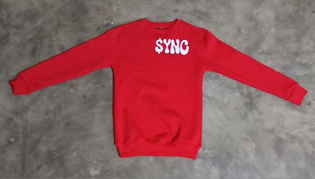 $YNC RED SWEATER